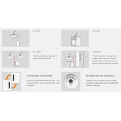 Momentinis vandens šildytuvas Kospel EPO2 Amicus 5.5kW