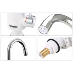 Momentinis vandens šildytuvas INSTANT su metaliniu čiaupu 3.0kW