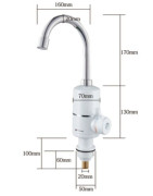 Momentinis vandens šildytuvas INSTANT su metaliniu čiaupu 3.0kW
