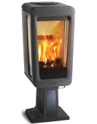 Ketinė krosnelė Keddy K815 Juoda 3-9kW