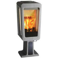 Ketinė krosnelė Keddy K815 Pilka 3-9kW