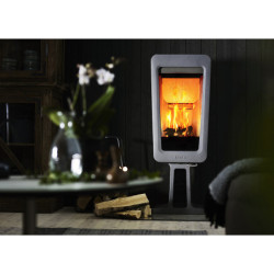 Ketinė krosnelė Keddy K815 Pilka 3-9kW