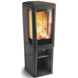 Ketinė krosnelė Keddy K816 Juoda 3-9kW