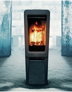 Ketinė krosnelė Keddy K816 Juoda 3-9kW