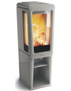 Ketinė krosnelė Keddy K816 Pilka 3-9kW