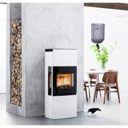 Ketinė krosnelė Keddy K1130 Balta 4-9kW