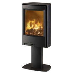 Plieninė krosnelė Wiking Miro 2 ant pjedestalo