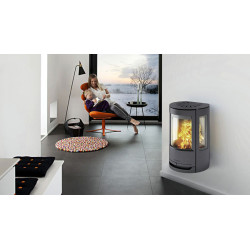 Plieninė krosnelė Wiking Luma 1 pakabinama