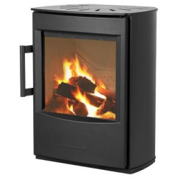 Plieninė krosnelė Wiking Mini 2 ant plintuso