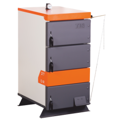 Plieninis kieto kuro katilas TIS PRO DR 17kW