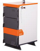 Plieninis kieto kuro katilas TIS PRO DR 17kW
