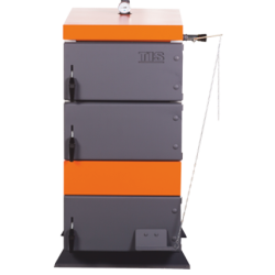 Plieninis kieto kuro katilas TIS PRO DR 22kW