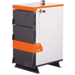 Plieninis kieto kuro katilas TIS PRO DR 22kW