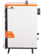 Plieninis kieto kuro katilas TIS PRO DR 22kW
