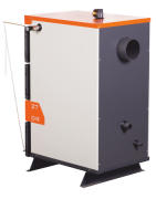 Plieninis kieto kuro katilas TIS PRO DR 27kW