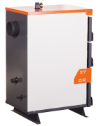 Plieninis kieto kuro katilas TIS PRO DR 27kW
