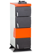 Plieninis kieto kuro katilas su ventiliatoriumi TIS PLUS DR 17kW