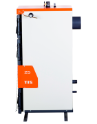 Plieninis kieto kuro katilas TIS PRO 11kW