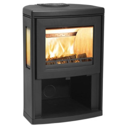 Ketinė krosnelė Keddy K700 Juoda 4-9kW