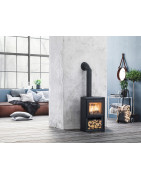 Ketinė krosnelė Keddy K700 Juoda 4-9kW