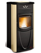 Granulinė krosnelė su ortakiais Graziosa Steel Plus 8kW