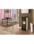 Granulinė krosnelė su ortakiais Graziosa Steel Plus 8kW