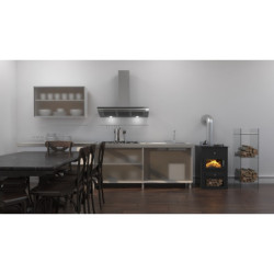 Plieninė krosnelė Victoria Atlant CB, 16 kW