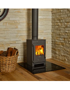 Plieninė krosnelė Victoria Bora Lux L, 5 kW
