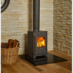 Plieninė krosnelė Victoria Bora Lux L, 5 kW