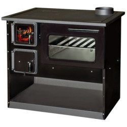 Krosnelė-viryklė Victoria Ognyana Juoda, 9 kW