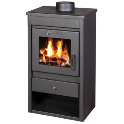 Plieninė krosnelė Victoria Deluxe L, 9 kW