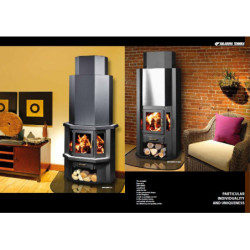 Plieninė krosnelė Victoria Diplomat 11 B Inox, 14 kW