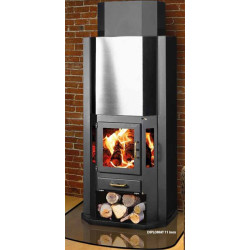 Plieninė krosnelė Victoria Diplomat BO-v, 13 kW