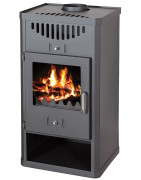 Plieninė krosnelė Victoria Elegant B, 10 kW