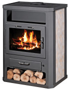 Plieninė krosnelė Victoria Grande BO-tv, 10 kW