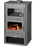Plieninė krosnelė Victoria Lotos Max FT, 14 kW