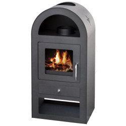 Plieninė krosnelė Victoria Maestro L, 9 kW