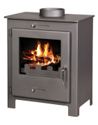 Plieninė krosnelė Victoria Nero, 6 kW