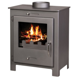 Plieninė krosnelė Victoria Nero, 6 kW