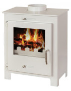 Plieninė krosnelė Victoria Nero Ivory, 6 kW