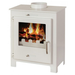 Plieninė krosnelė Victoria Nero Ivory, 6 kW