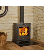Plieninė krosnelė Victoria Nero Lux, 11 kW