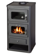 Plieninė krosnelė Victoria Norma FT su orkaite, 10 kW