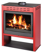 Plieninė krosnelė Victoria Onyx, 14 kW