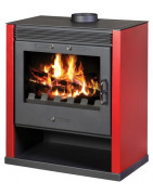Plieninė krosnelė Victoria Rubin Red, 13 kW
