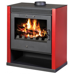 Plieninė krosnelė Victoria Rubin BO Red, 14 kW
