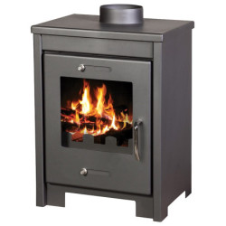 Plieninė krosnelė Victoria Ruby, 8 kW