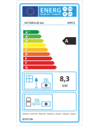 Plieninė krosnelė Victoria Unica, 8 kW
