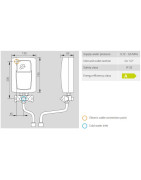 Momentinis vandens šildytuvas Kospel EPS2 Twister 3.5kW