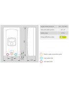 Momentinis vandens šildytuvas Kospel EPME electronic LCD 5.5-9.0